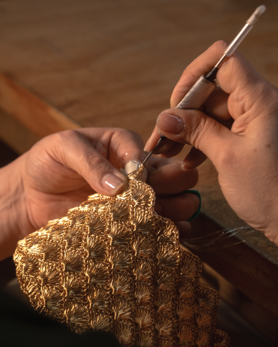 Crocheting Metal: Softness in Strength
