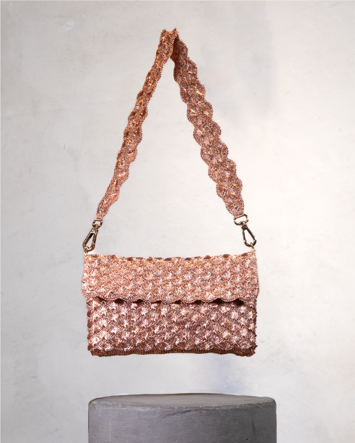 THE DANCER RE EDITION BAG - ROSE GOLD