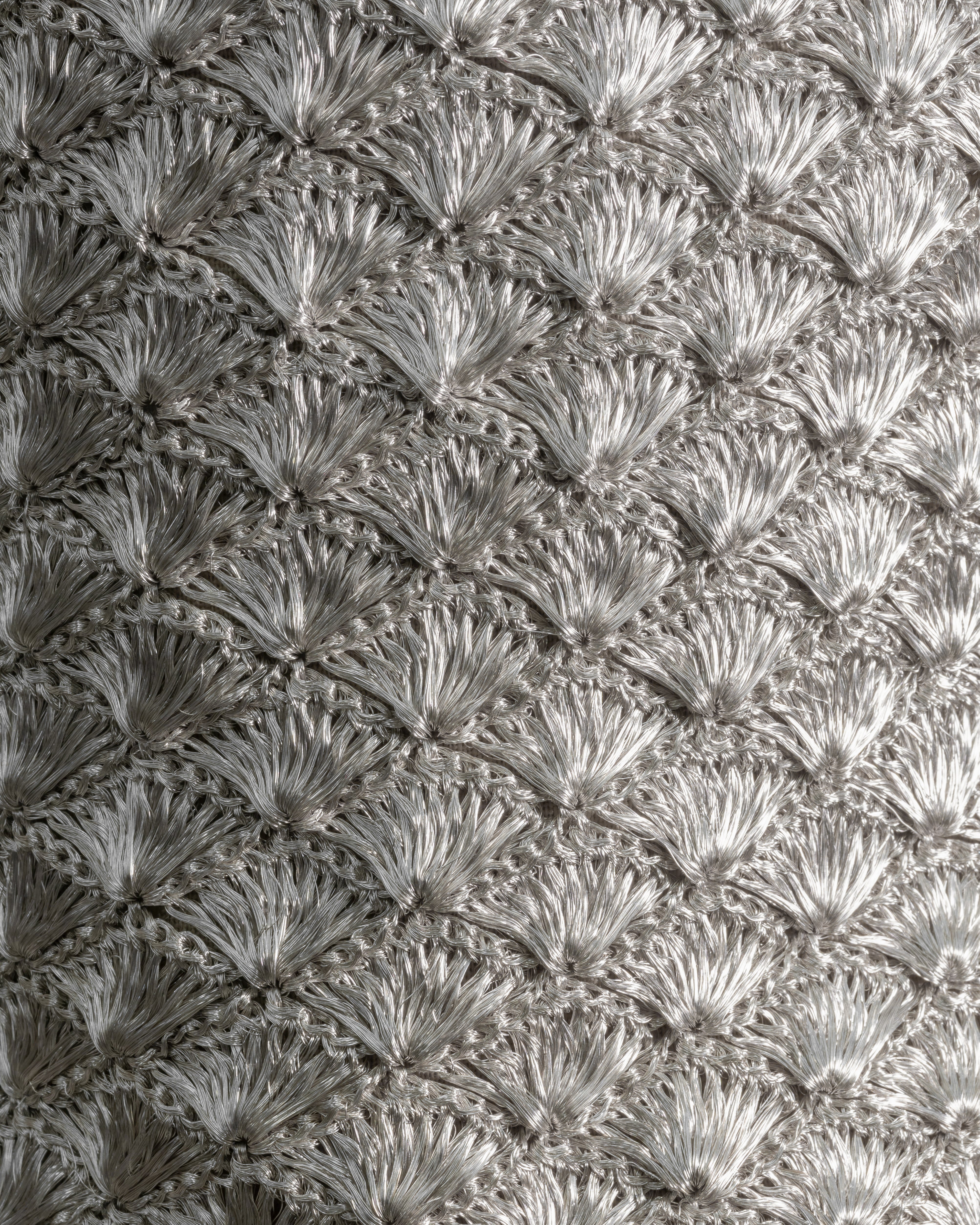 SEASHELL MINI MOCHILA - SILVER