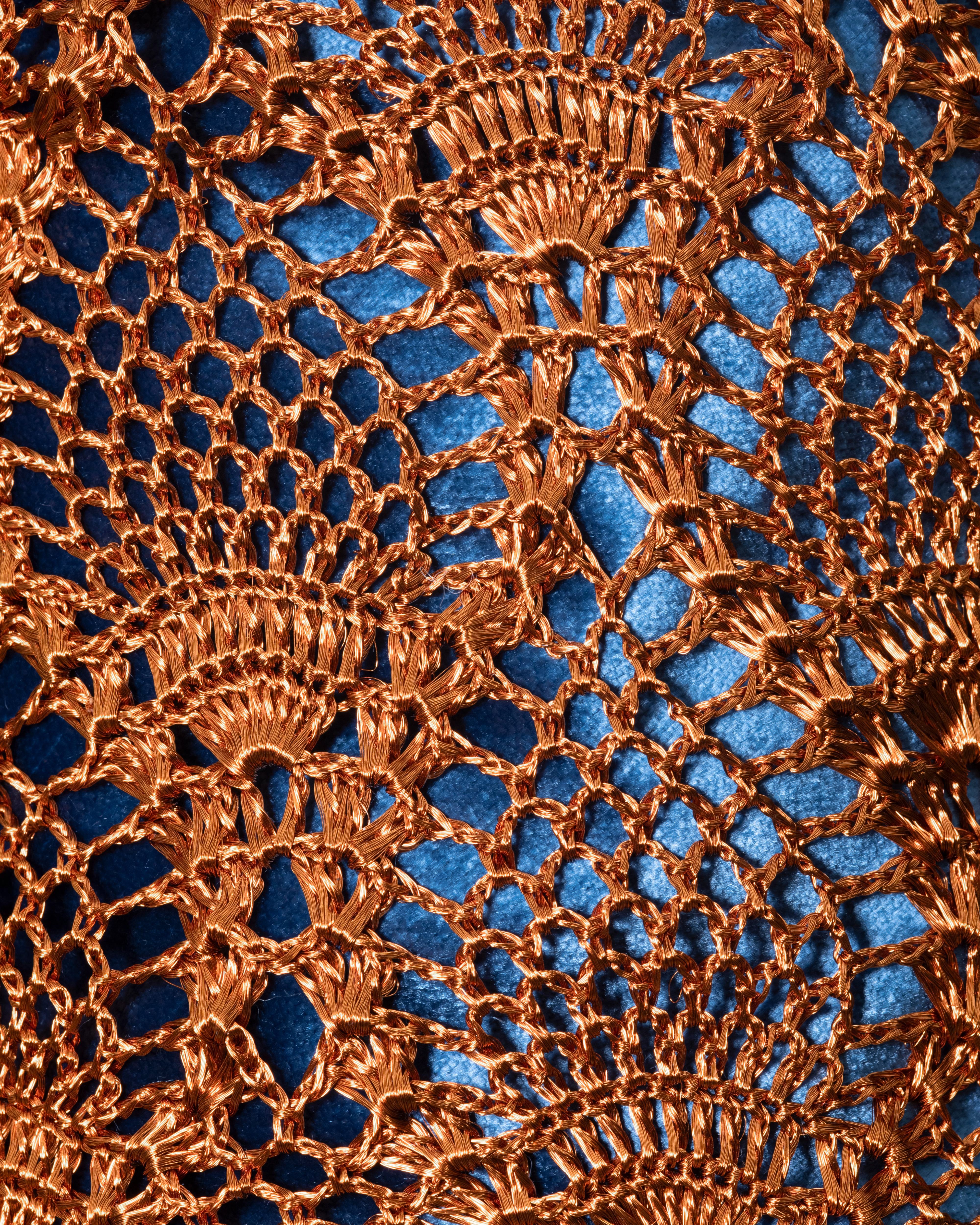 PINEAPPLE MOCHILA - COPPER & BLUE LINING