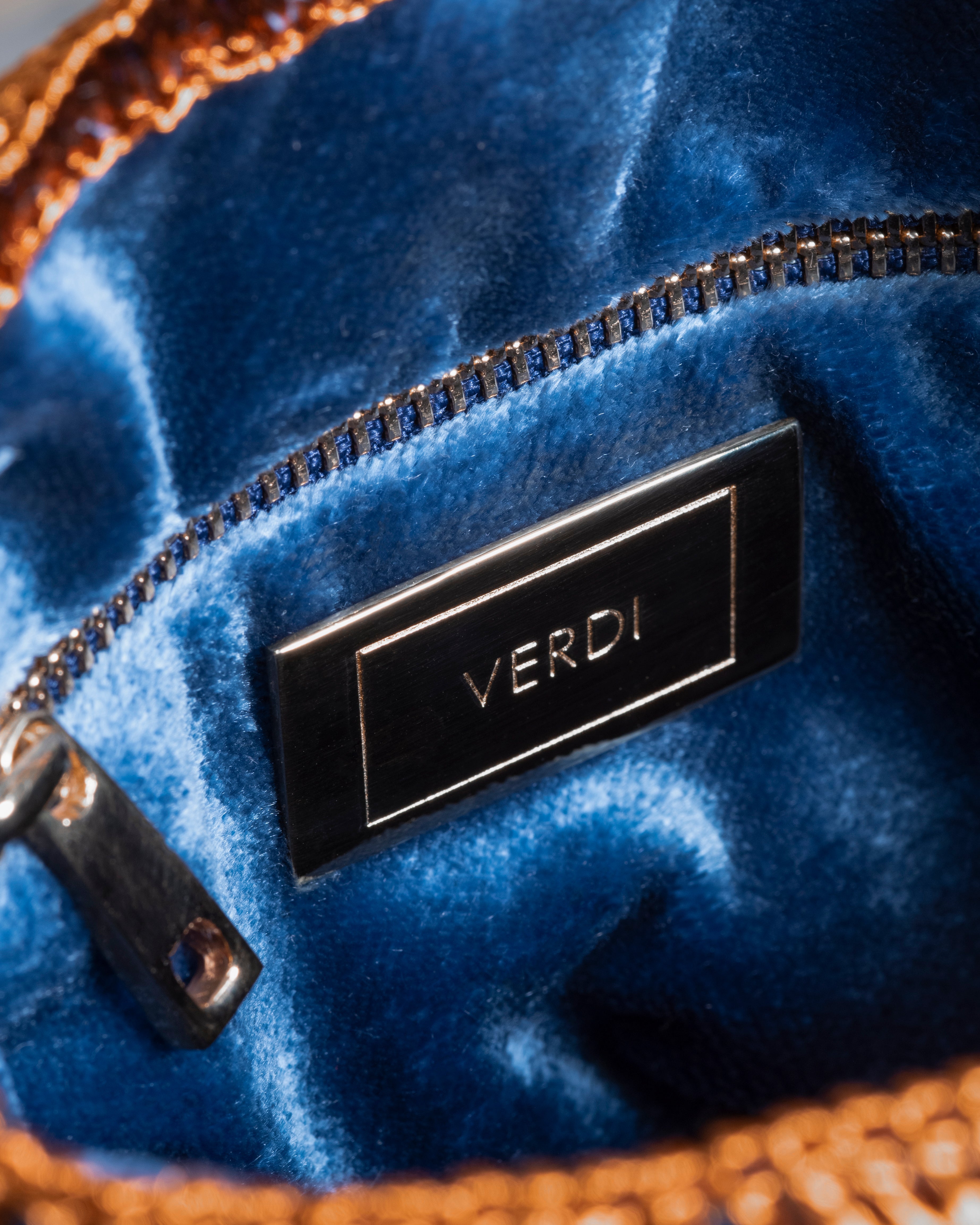 PINEAPPLE MOCHILA - COPPER & BLUE LINING