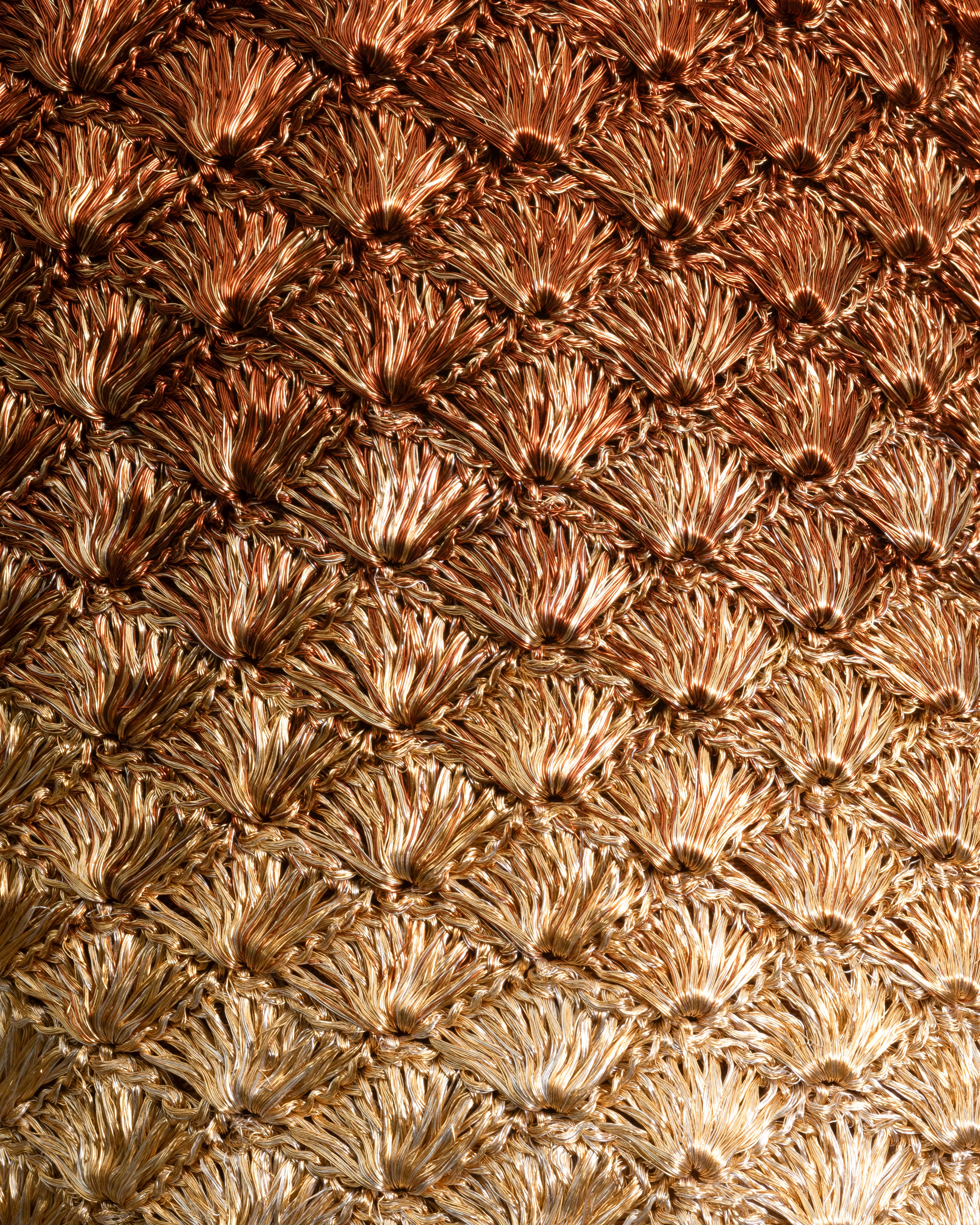 KAIA CLUTCH - GOLD & COPPER