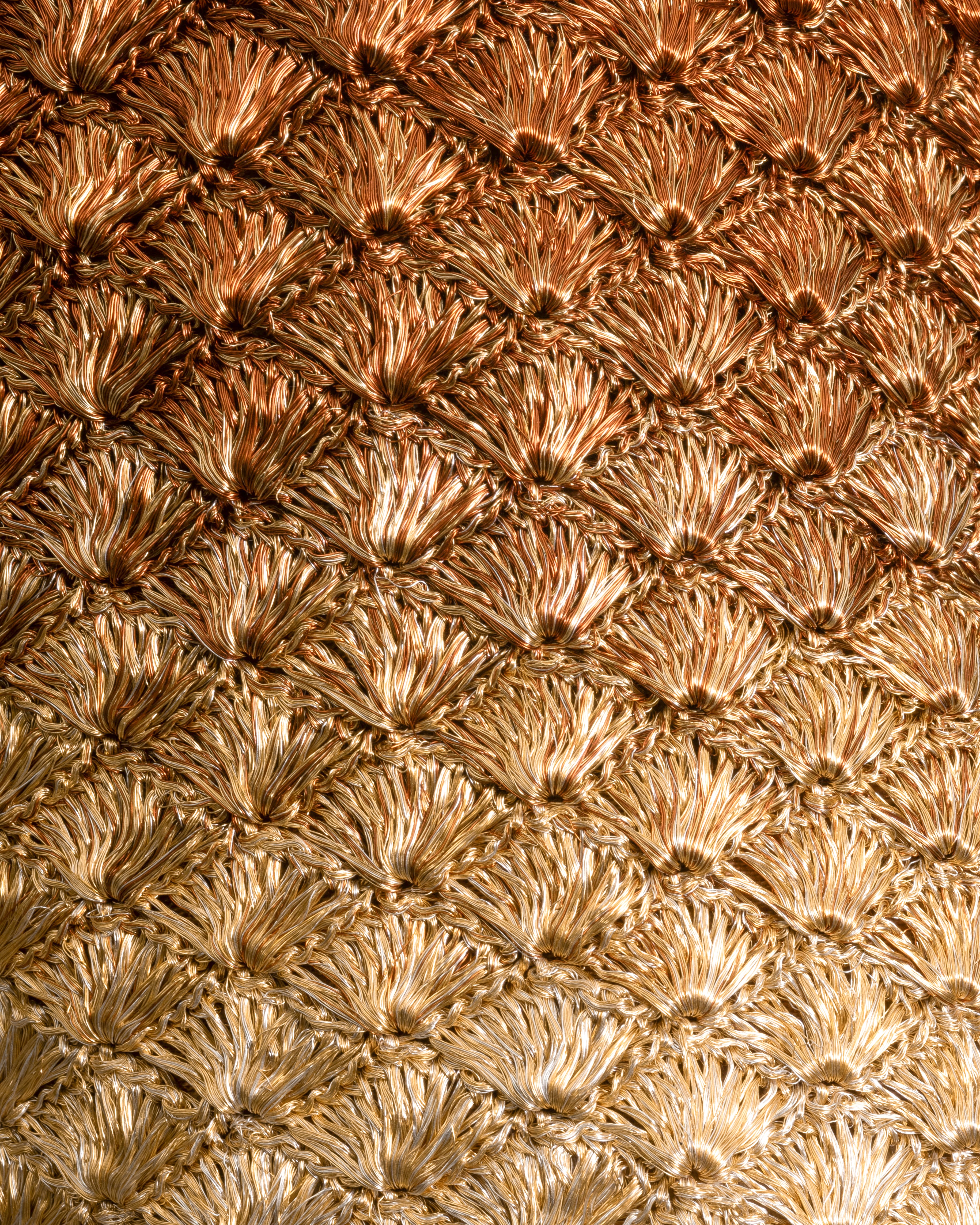 KAIA SEASHELL MOCHILA - GOLD & COPPER