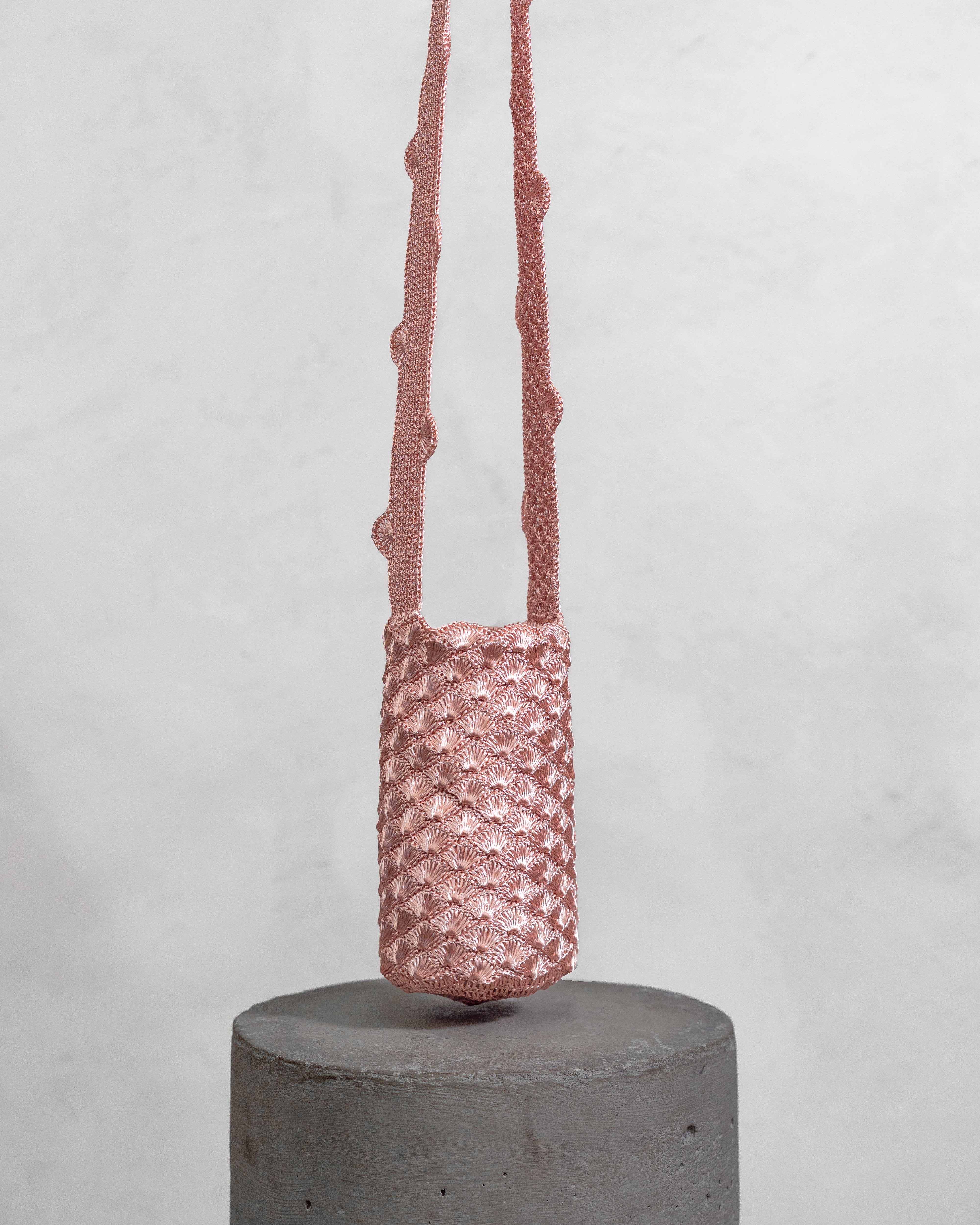 SEASHELL MINI MOCHILA - ROSE GOLD