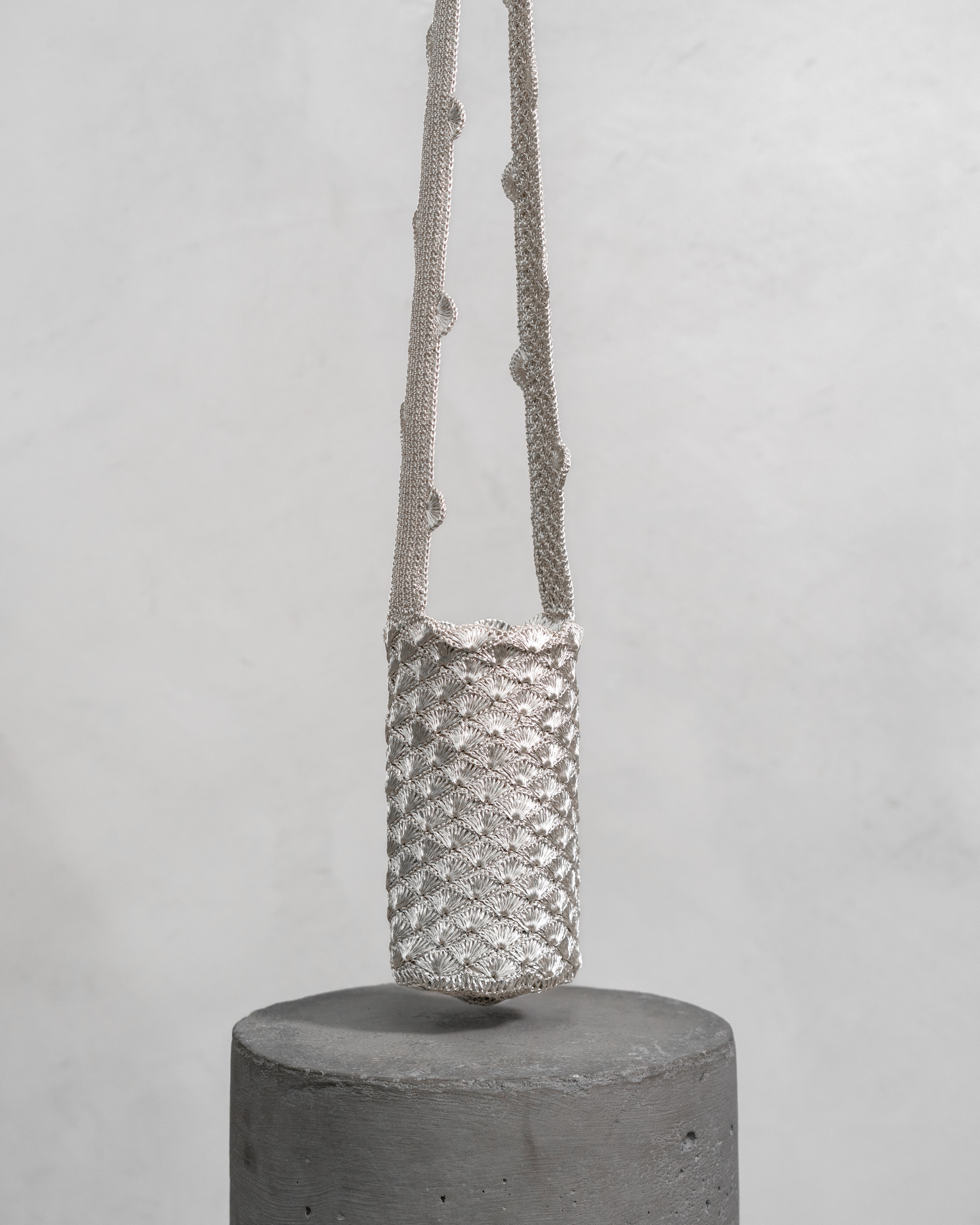 SEASHELL MINI MOCHILA - SILVER