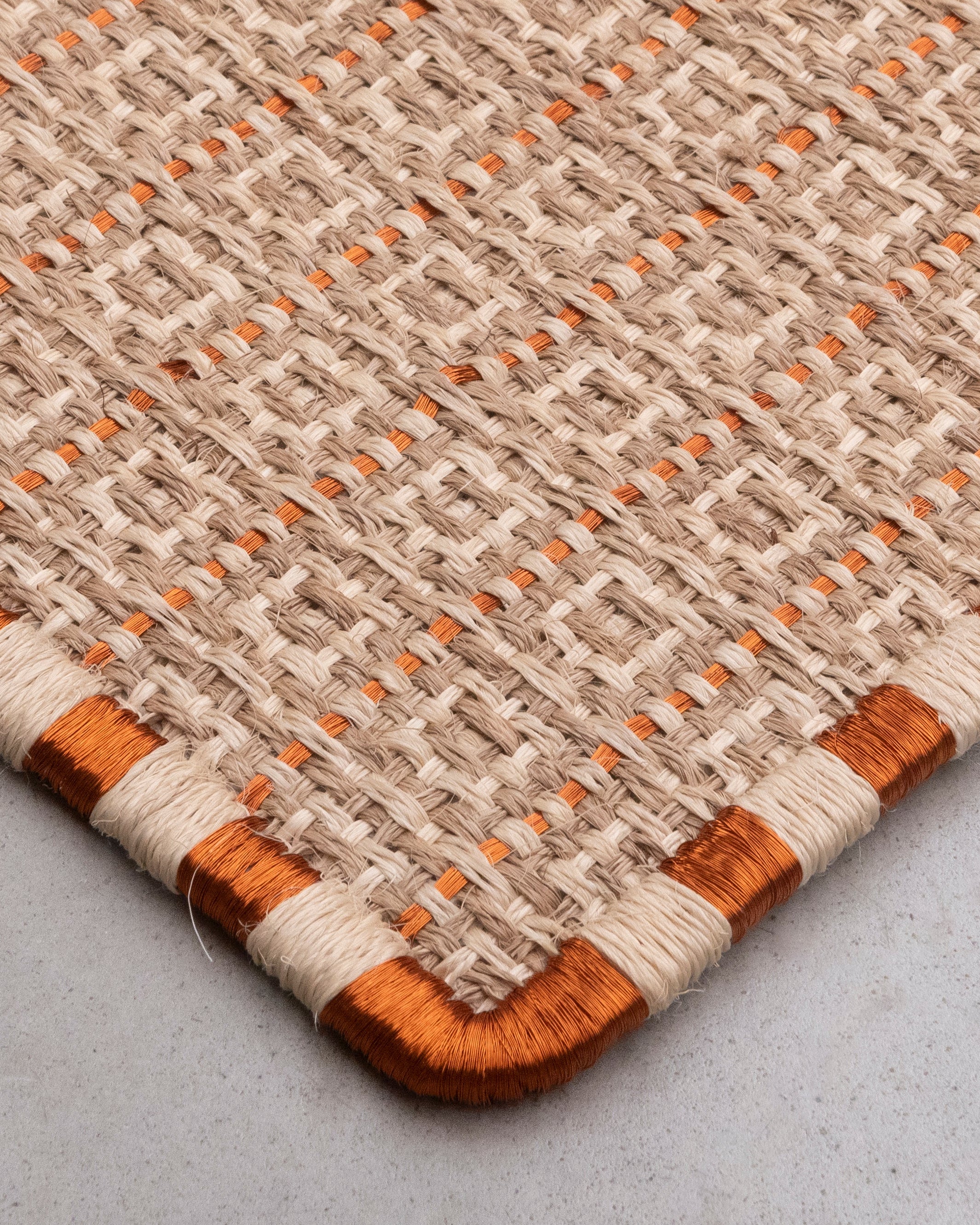 CUADROS WEAVE - FIQUE FIBER AND COPPER