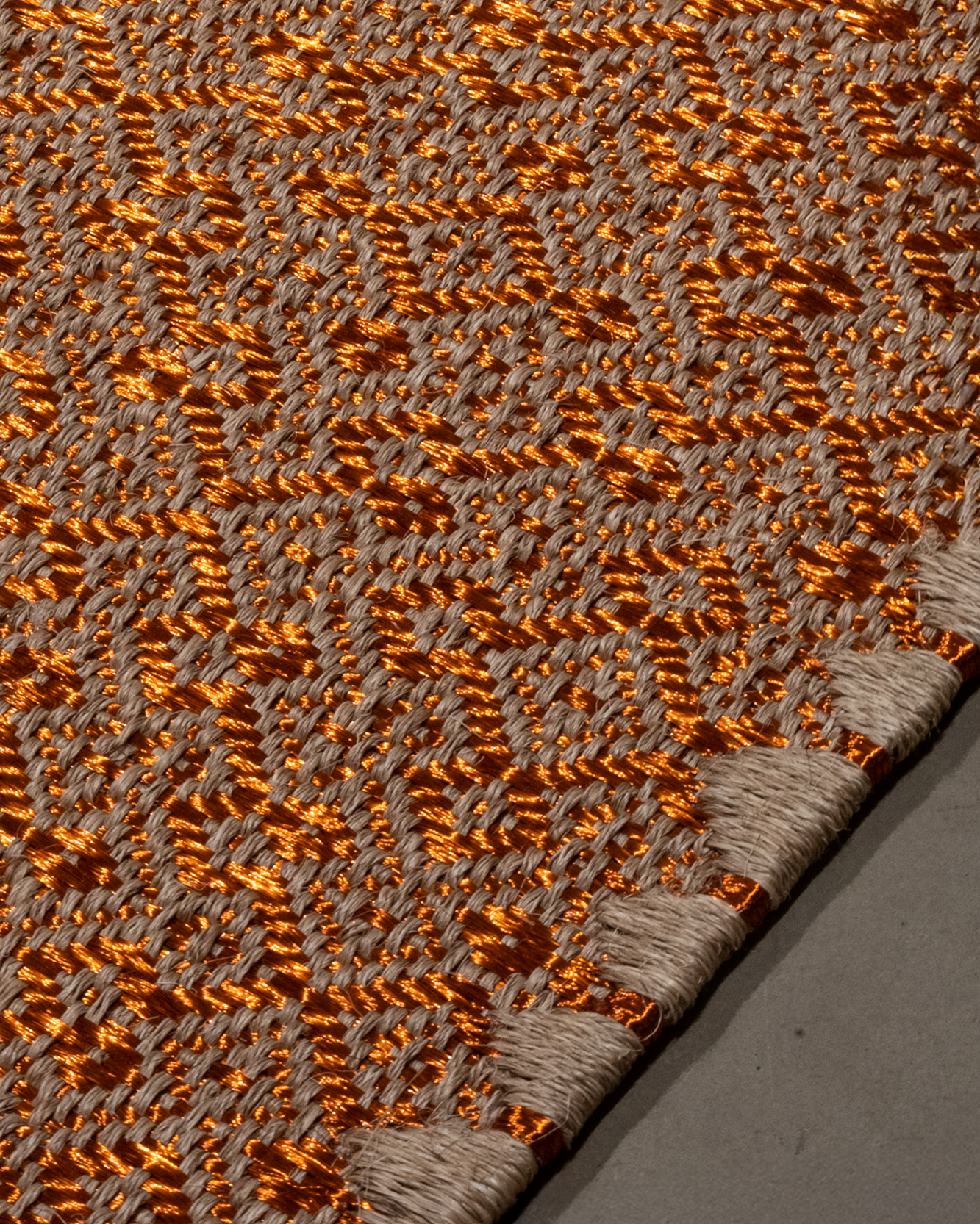 CASABLANCA WEAVE - FIQUE FIBER AND COPPER