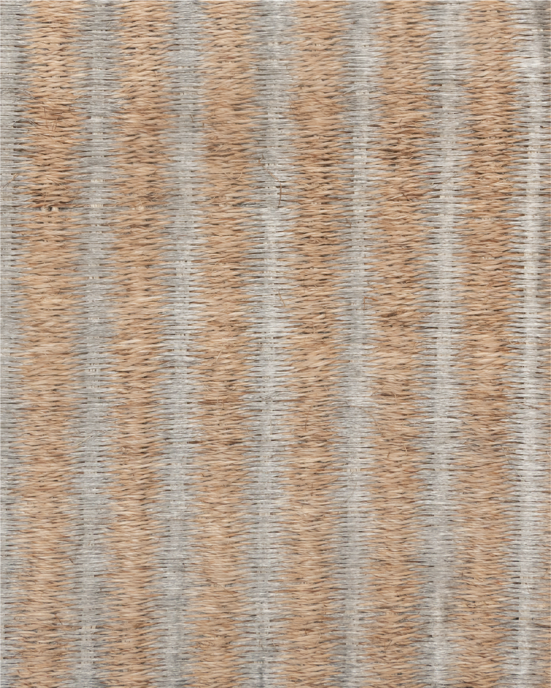 STRIPES WEAVE - FIQUE AND STAINLESS STEEL