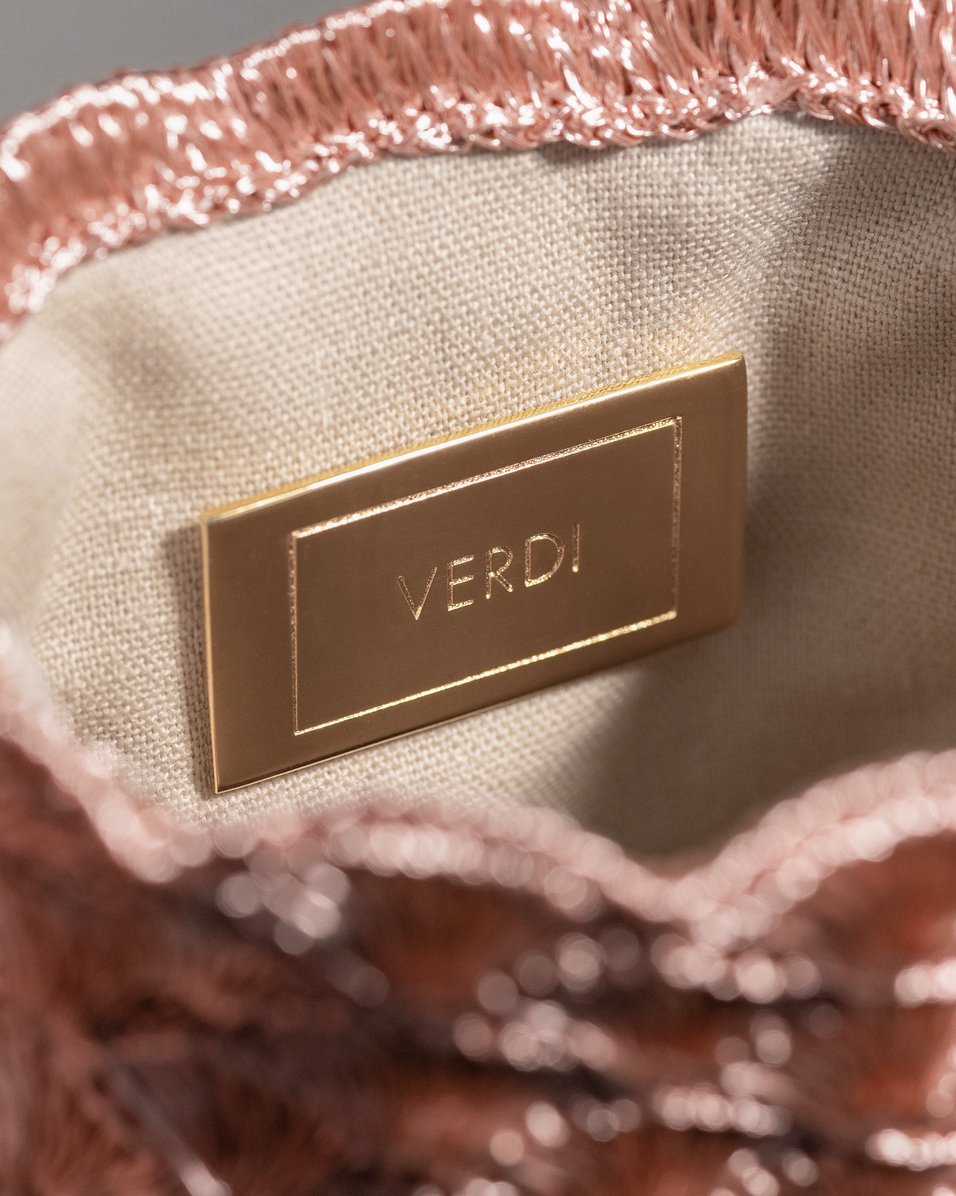 SEASHELL MINI MOCHILA - ROSE GOLD