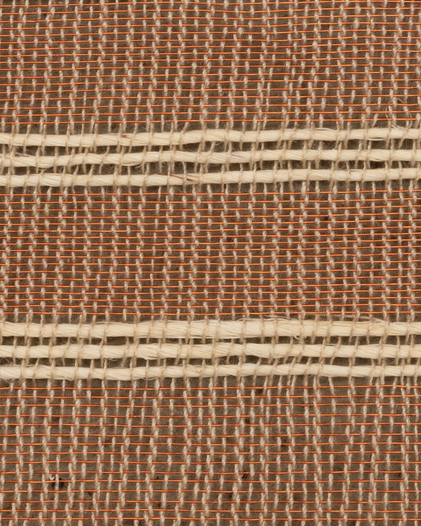 SHEII WEAVE - White Fique Fiber and Copper