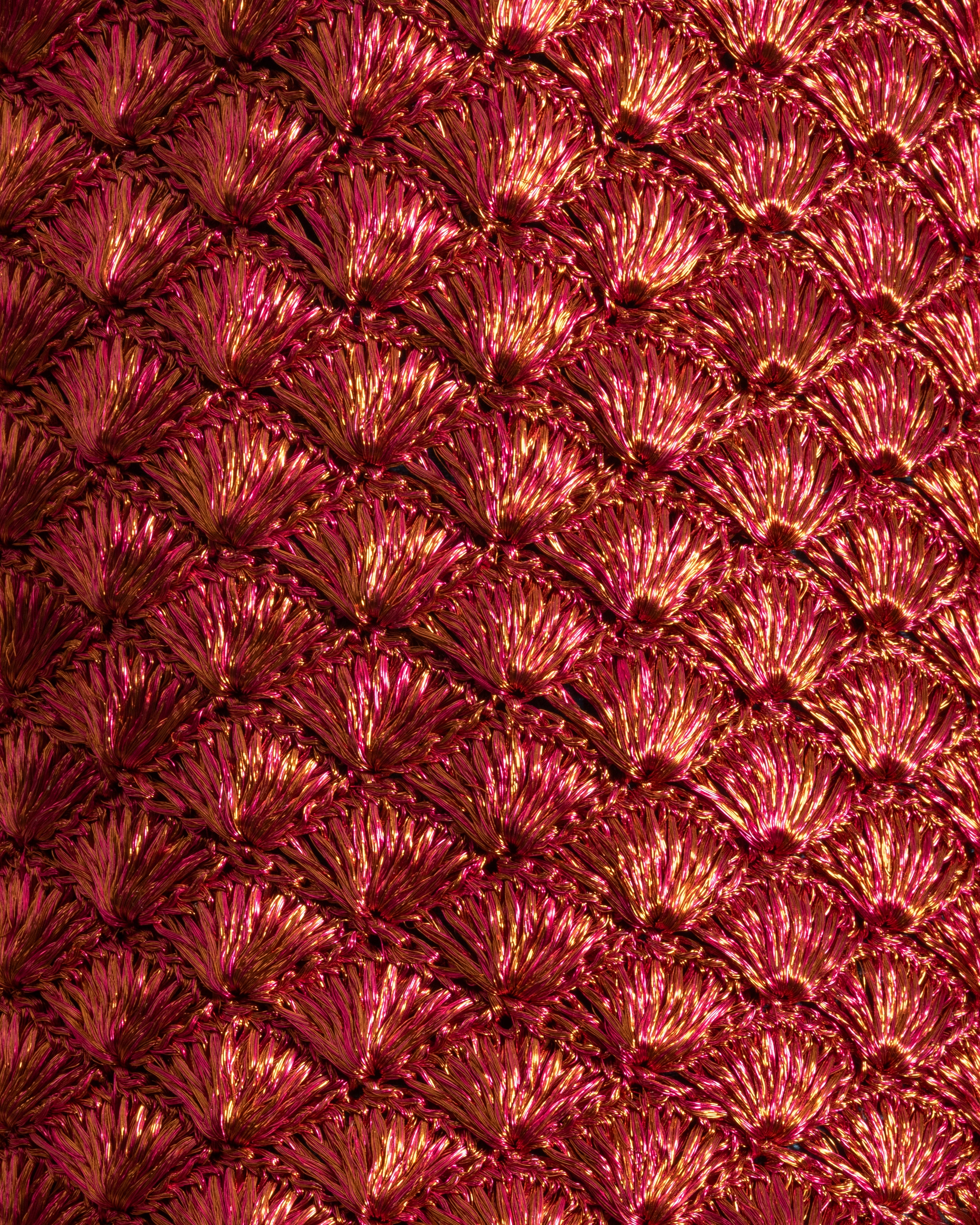 SEASHELL MOCHILA – COPPER & MAGENTA
